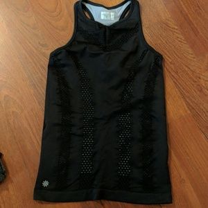 Burpee tank with built in layered shirt underneath